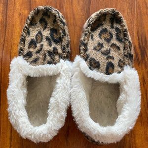 Cheetah Slippers